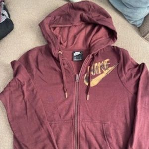 Women's Nike full-zip hoodie, small